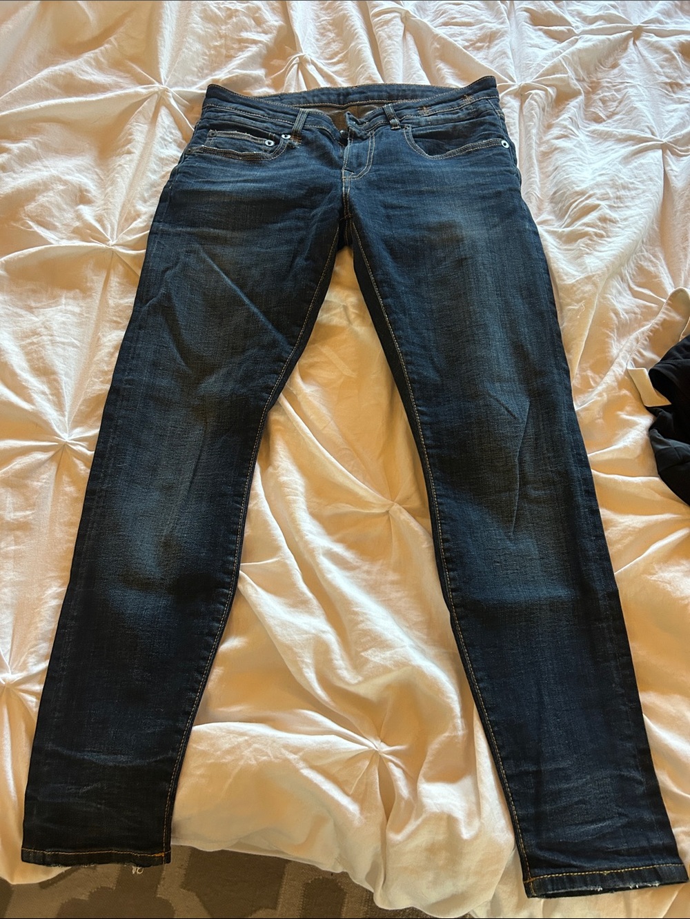 R13 Women's Dark Indigo Skinny Jeans